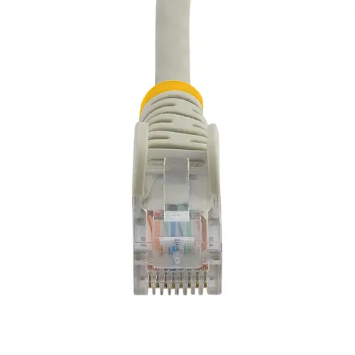 Cable de Red Ethernet 15m UTP Patch Snagless Sin Enganches Cat5e Cat 5e RJ45 - Gris - Imagen 4