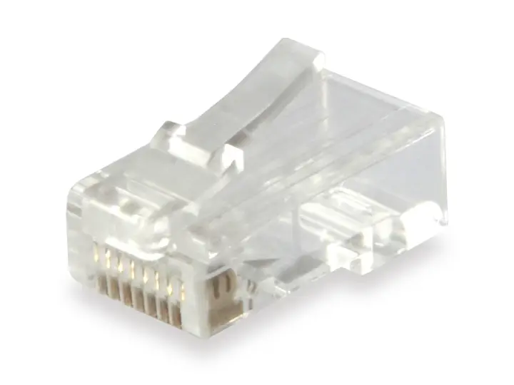 121144 conector RJ45 Transparente