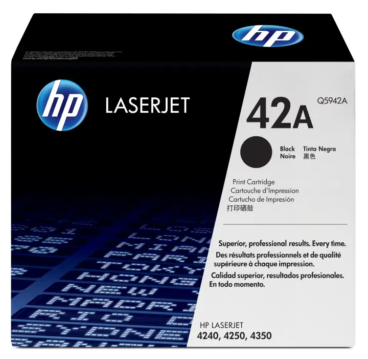 Cartucho de tóner original LaserJet 42A negro