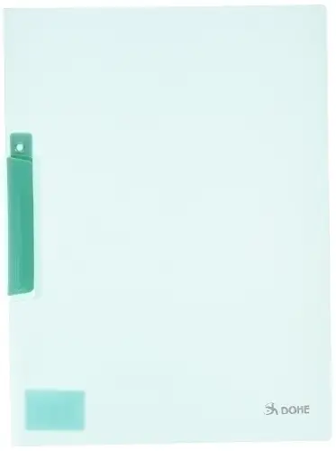 DOSSIER CLIP DOHE PP A4 p.PTCO.30h VERD - Pack de 8 unidades