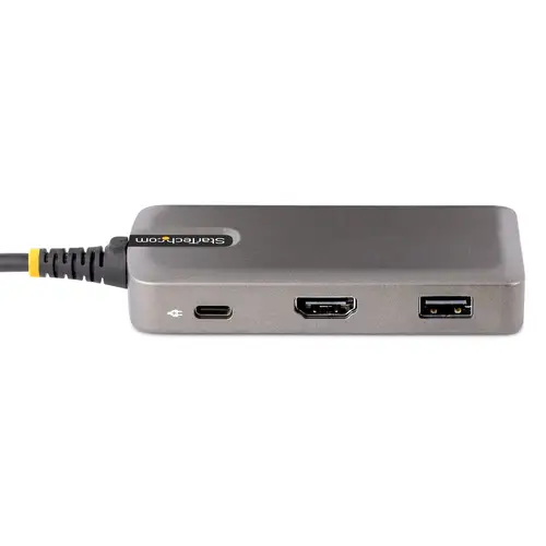 Adaptador Multipuertos USB-C - Docking Station USB Tipo C HDMI 4K60 - Hub Ladrón USB 3.0 de 3 Puertos - Entrega de Alimentación PD 100W - GbE - Win/Mac/ChromeOS - Imagen 4