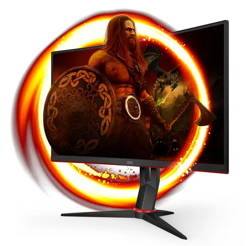 G2 C27G2ZU/BK pantalla para PC 68,6 cm (27") 1920 x 1080 Pixeles Full HD LED Negro, Rojo - Imagen 2