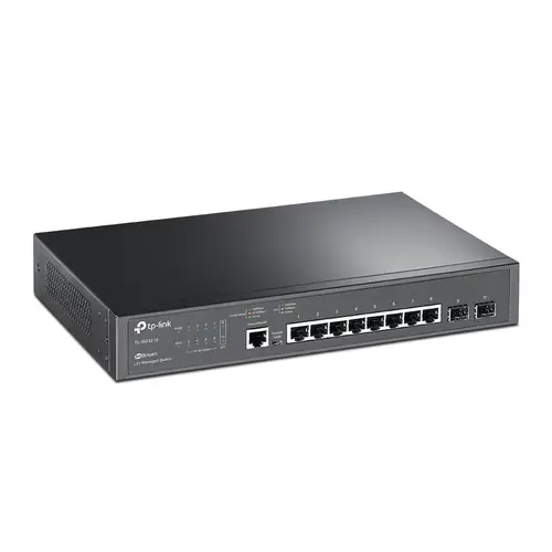 JetStream TL-SG3210 switch Gestionado L2/L3 Gigabit Ethernet (10/100/1000) 1U Negro - Imagen 2