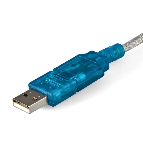 Cable Adaptador 0,9m USB a Puerto Serie Serial RS232 DB9 PC Mac Linux - Imagen 2