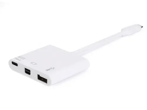 Adaptador USB-C a Mini DisPlayPort, USB-A , USB 60W PD - Imagen 1