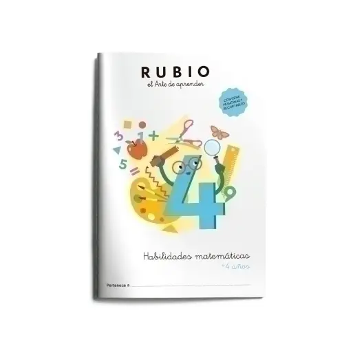 CUADERNO RUBIO HABILIDADES MATEMATICAS 4