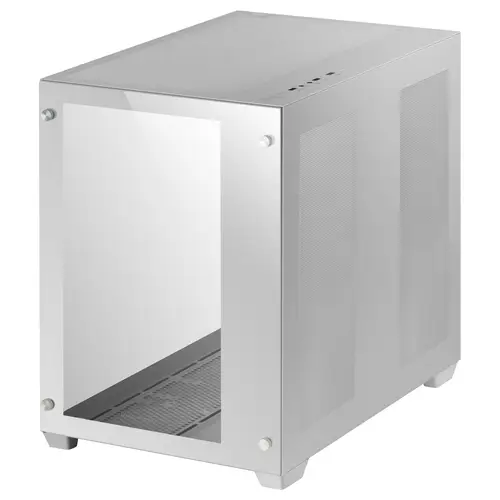 Torre Gaming Custom XXL E-ATX, Ventana Cristal Templado Lateral y Frontal, Estructura Modular Doble Cámara, MCV3, Color Blanco - Imagen 4