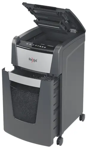 Optimum AutoFeed+ 225X triturador de papel Corte cruzado 55 dB 23 cm Negro, Gris - Imagen 4
