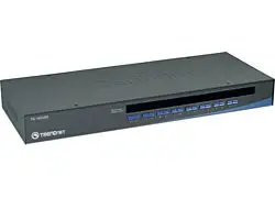 16-Port USB/PS/2 Rack Mount KVM Switch interruptor KVM Montaje en..