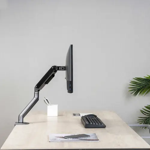 DB4032TNR-G soporte para monitor 81,3 cm (32") Abrazadera/Atornillado Negro - Imagen 8