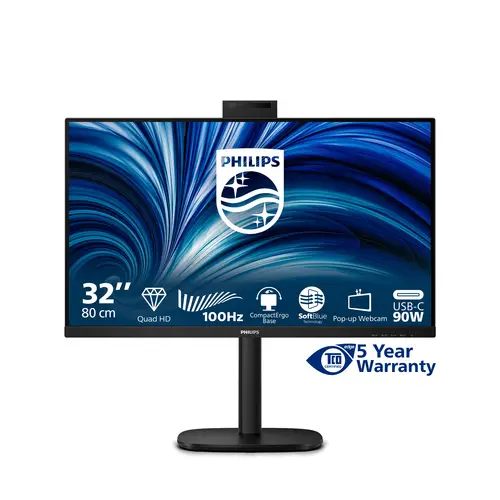 3000 series 32B2U3601H/00 pantalla para PC 80 cm (31.5") 2560 x 1440 Pixeles Quad HD LCD Negro - Imagen 3