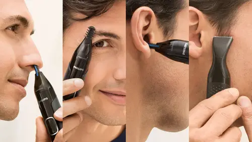 5000 series Nose trimmer series 5000 NT5650/16 Recortador de precisión para nariz, orejas y cejas - Imagen 15
