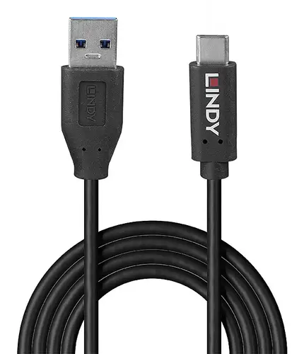 36971 cable USB USB 3.2 Gen 2 (3.1 Gen 2) 1 m USB A USB C Negro - Imagen 2