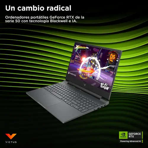 Victus Gaming 15-fa2072ns Intel® Core i5 i5-14500HX Portátil 39,6 cm (15.6") Full HD 16 GB DDR5-SDRAM 512 GB SSD NVIDIA GeForce RTX 4050 Wi-Fi 6 (802.11ax) FreeDOS Negro - Imagen 13