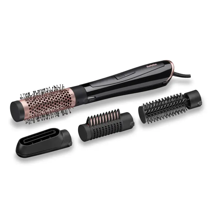 Perfect Finish Cepillo de aire caliente Caliente Negro 1000 W 2,2 m