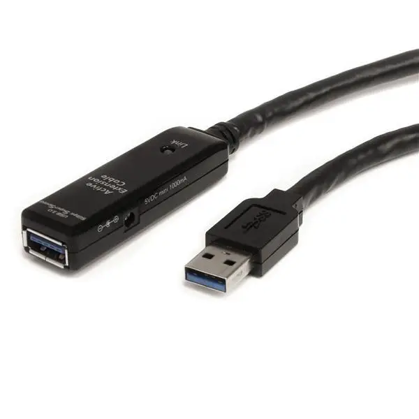 Cable Extensor Alargador USB 3.0 SuperSpeed Activo de 3m - USB A ..