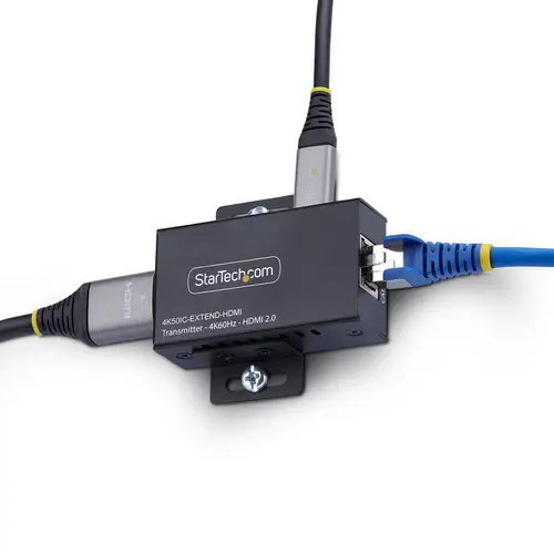 4K50IC-EXTEND-HDMI extensor audio/video Transmisor y receptor de señales AV Negro - Imagen 6