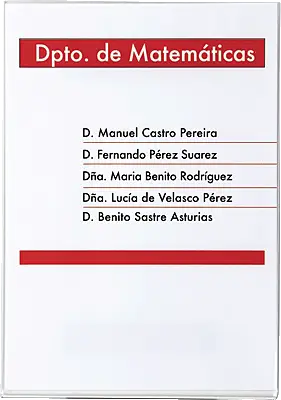 ARC ROTULO TEXTO ADHESIVO A5 6155
