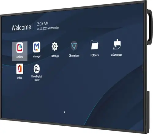 CDE4314-2C pantalla de señalización Pantalla plana para señalización digital 109,2 cm (43") LCD Wifi 500 cd / m² 4K Ultra HD Negro Procesador incorporado Android 14 24/7 - Imagen 3