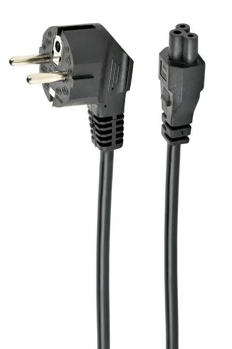 PC-186-ML12-3M cable de transmisión Negro CEE7/7 C5 acoplador