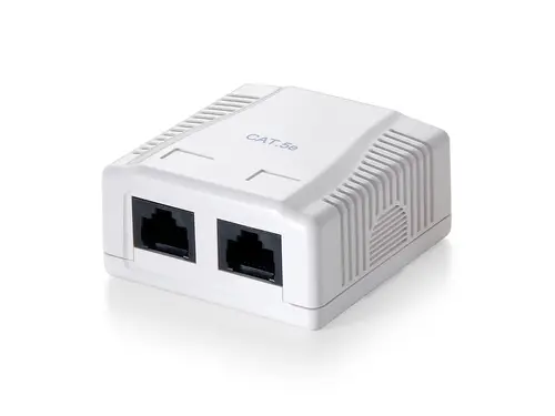 235212 toma de corriente RJ-45 Blanco - Imagen 1