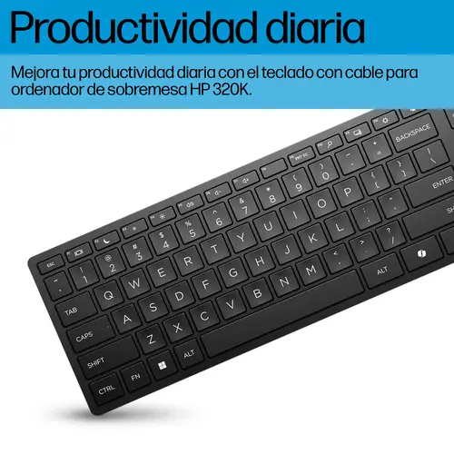 Teclado de sobremesa con cable 320K - Imagen 3