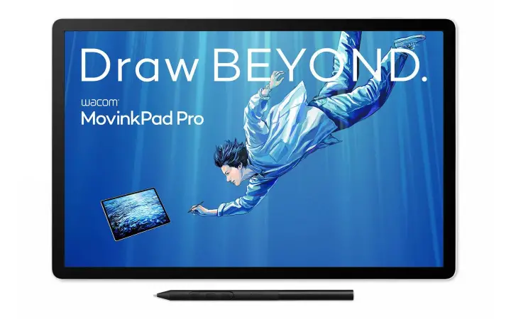 MovinkPad Pro 14 tableta digitalizadora Gris 5080 líneas por pulgada 302 x 189 mm USB/Bluetooth