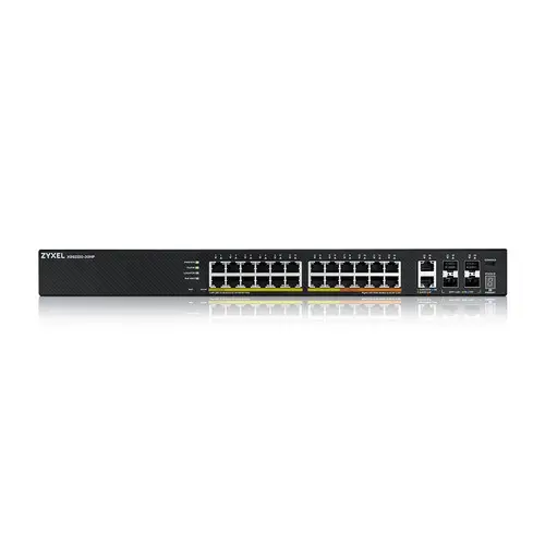 XGS2220-30HP Gestionado L3 Gigabit Ethernet (10/100/1000) Energía sobre Ethernet (PoE) Negro - Imagen 2