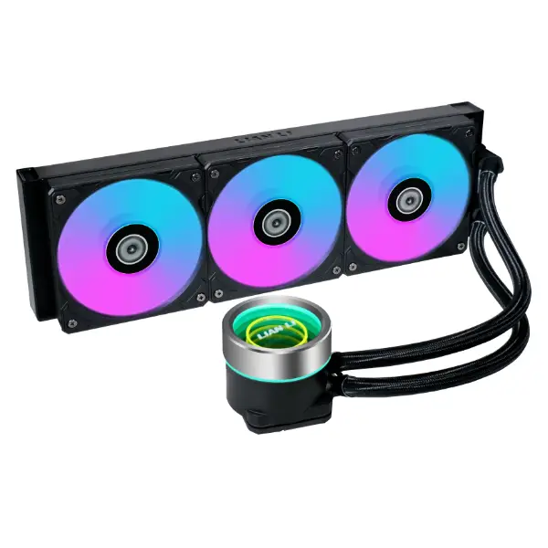 GA II TRINITY Carcasa del ordenador Sistema de refrigeración líquida todo en uno 12 cm Negro 1 pieza(s)