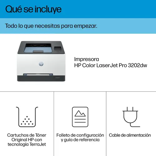Impresora Color LaserJet Pro 3202dw - Imagen 5