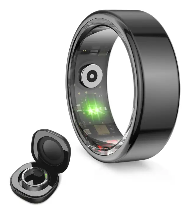 Saturn No Anillo inteligente rastreador de actividad IP68 Negro