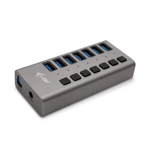 USB 3.0 Charging HUB 7port + Power Adapter 36 W - Imagen 1