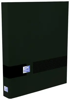 400159140 carpeta de cartón A4+ Negro