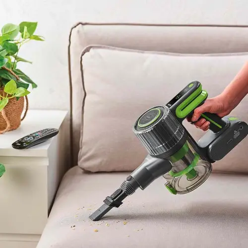 Forzaspira D-Power SR500 2-in-1 stick vacuum Batería Secar EPA Sin bolsa Verde - Imagen 5