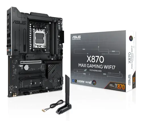 X870 MAX GAMING WIFI7 AMD X870 Zócalo AM5 ATX - Imagen 1