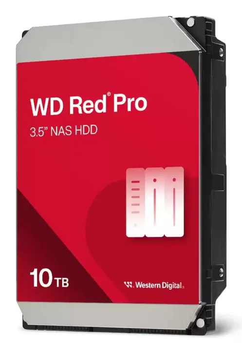 Red Pro disco duro interno 10 TB 7200 RPM 512 MB 3.5" Serial ATA III