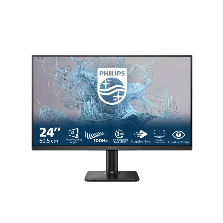 1000 series 24E2N1100LB/00 pantalla para PC 60,5 cm (23.8") 1920 x 1080 Pixeles Full HD LCD Negro