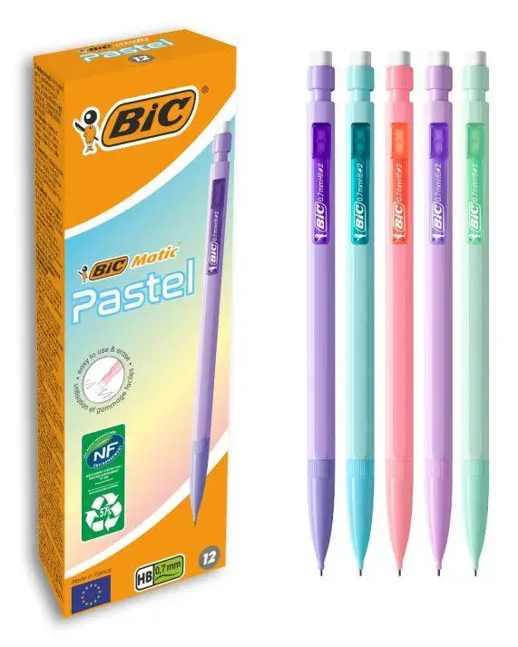 Matic Pastel lápiz mecánico 0,7 mm HB 12 pieza(s)