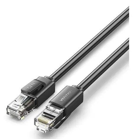 IBRBN cable de red Negro 15 m Cat6 U/UTP (UTP) Alrededor