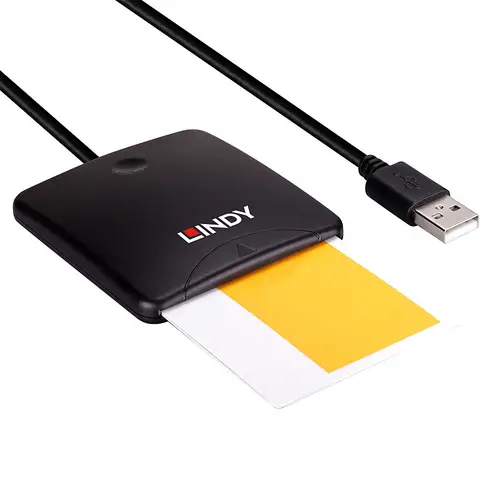 43407 lector de tarjeta magnética USB Negro - Imagen 2