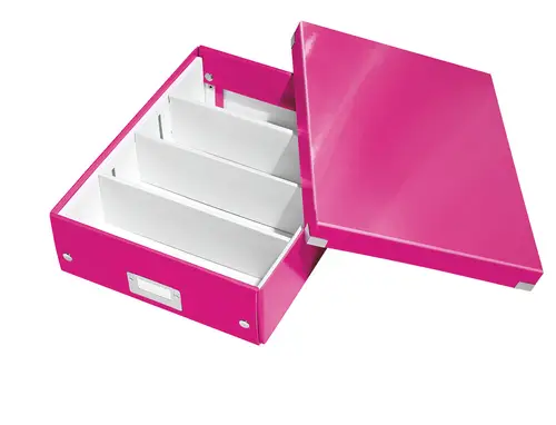 60580023 archivador organizador Polipropileno (PP) Rosa - Imagen 3