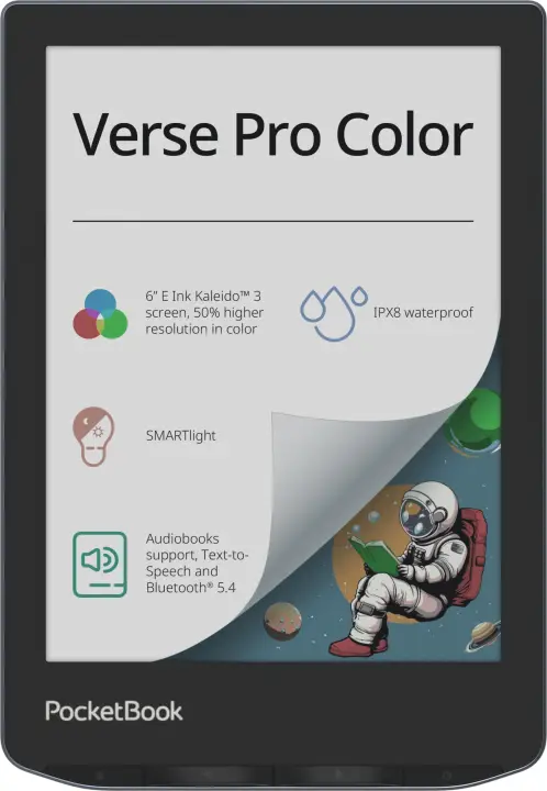 Verse Pro Color lectore de e-book Pantalla táctil 16 GB Wifi Neg..