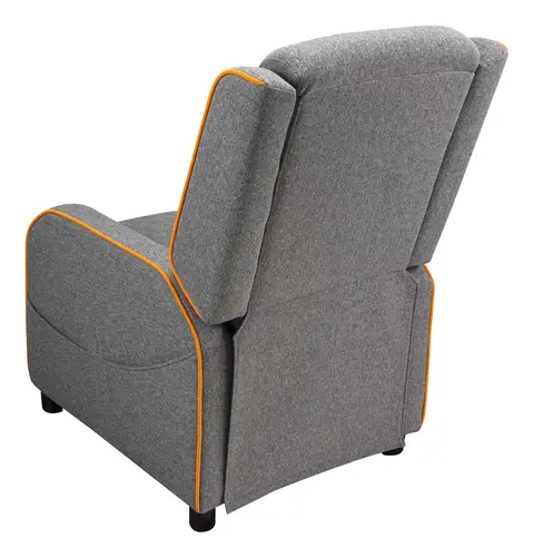 Ranger One Butaca para jugar Asiento acolchado tapizado Gris, Naranja - Imagen 8