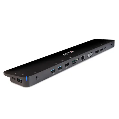 CSV-1564W100 base para portátil y replicador de puertos Acoplamiento USB 3.2 Gen 1 (3.1 Gen 1) Type-C Negro - Imagen 1
