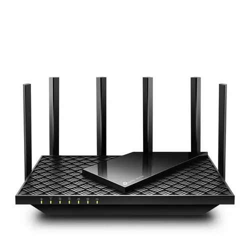Archer AXE75 router inalámbrico Gigabit Ethernet Tribanda (2.4 GHz / 5 GHz / 6 GHz) Negro - Imagen 1