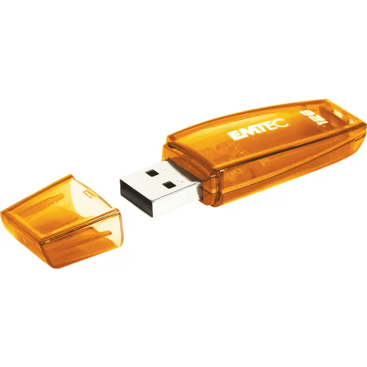 C410 unidad flash USB 128 GB USB tipo A 2.0 Naranja
