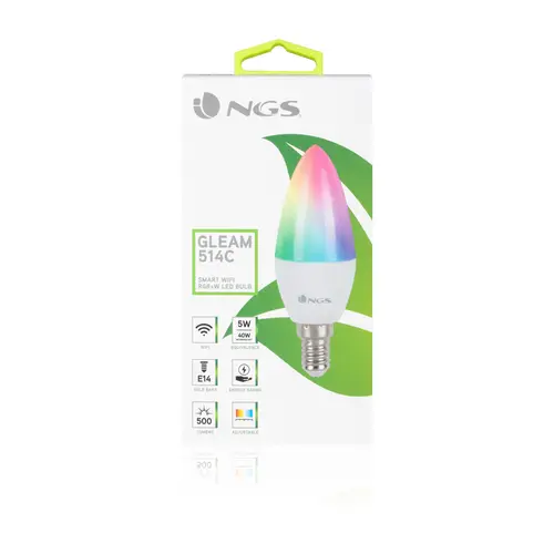 GLEAM 514C Bombilla inteligente Wi-Fi 5 W - Imagen 4