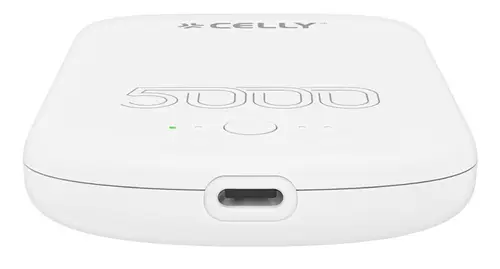 MAGPB5000PROWH batería externa 5000 mAh Cargador inalámbrico Blanco - Imagen 1