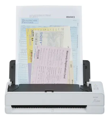 fi-800R Alimentador automático de documentos (ADF) + escáner de alimentación manual 600 x 600 DPI A4 Negro, Blanco - Imagen 3