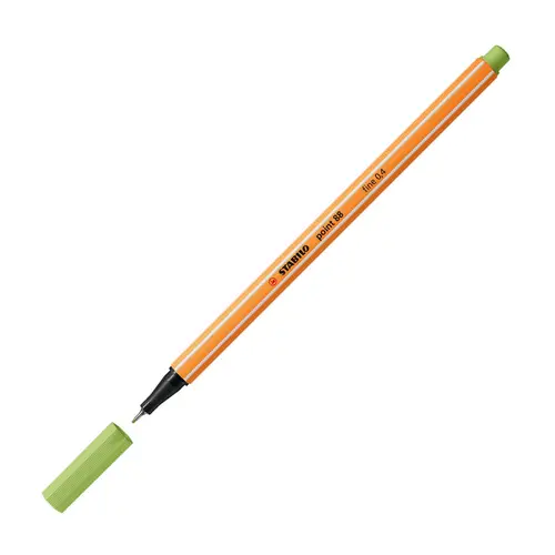 point 88 rotulador Fino Beige, Azul, Verde, Verde claro, Naranja, Pastel, Melocotón, Violeta, Amarillo 12 pieza(s) - Imagen 3
